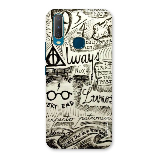 Doodle Art Back Case for Vivo U10