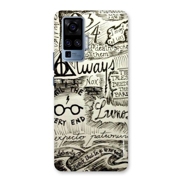 Doodle Art Back Case for Vivo X50 Pro