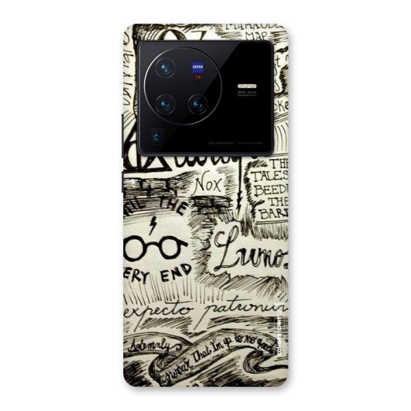 Doodle Art Back Case for Vivo X80 Pro