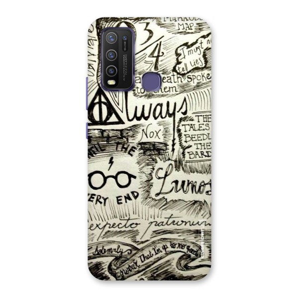 Doodle Art Back Case for Vivo Y30