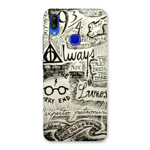 Doodle Art Back Case for Vivo Y91