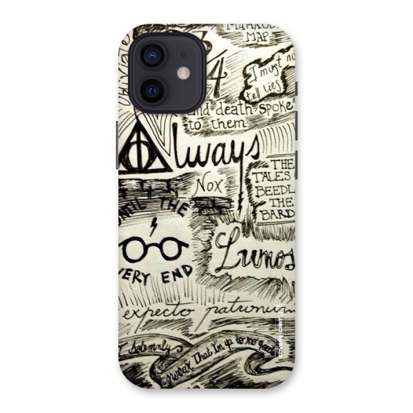 Doodle Art Back Case for iPhone 12