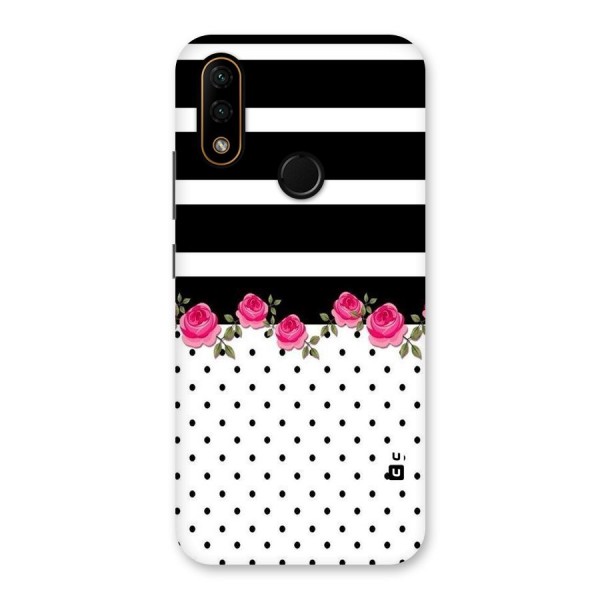 Dots Roses Stripes Back Case for Lenovo A6 Note