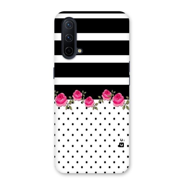 Dots Roses Stripes Back Case for OnePlus Nord CE 5G