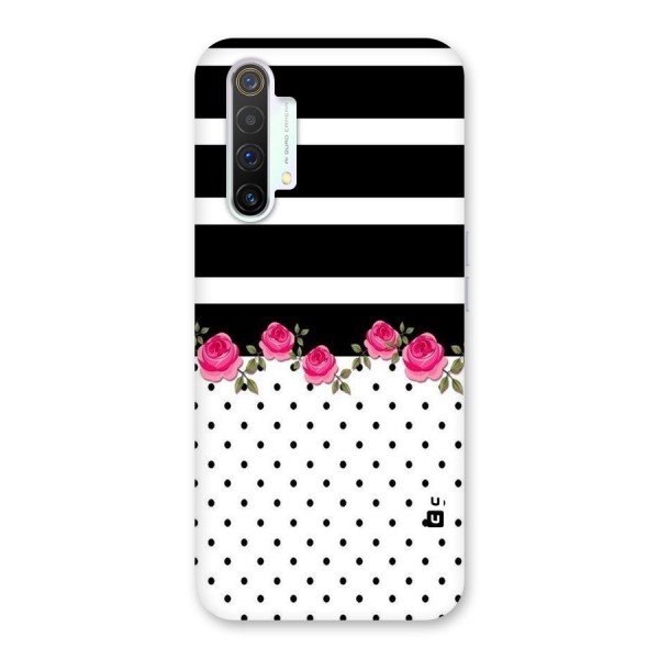 Dots Roses Stripes Back Case for Realme X3 SuperZoom