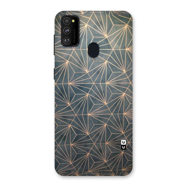 Dotted Lines Pattern Back Case for Galaxy M21