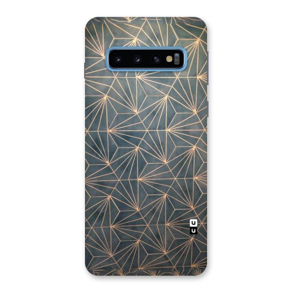 Dotted Lines Pattern Back Case for Galaxy S10