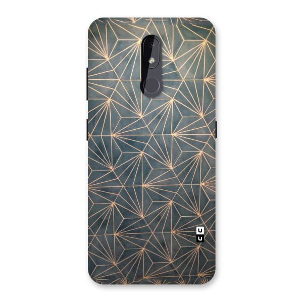 Dotted Lines Pattern Back Case for Nokia 3.2