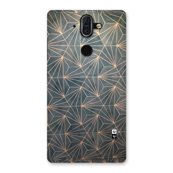 Dotted Lines Pattern Back Case for Nokia 8 Sirocco