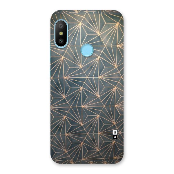 Dotted Lines Pattern Back Case for Redmi 6 Pro