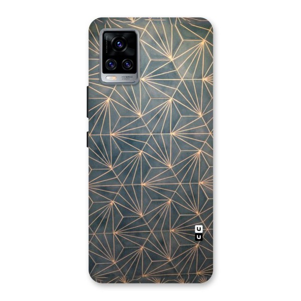 Dotted Lines Pattern Back Case for Vivo V20 Pro