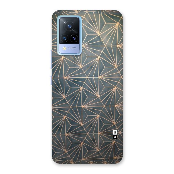 Dotted Lines Pattern Back Case for Vivo V21 5G