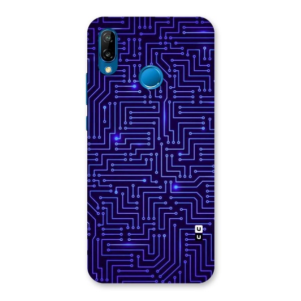 Dotting Lines Back Case for Huawei P20 Lite