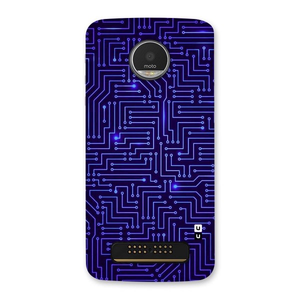 Dotting Lines Back Case for Moto Z Play