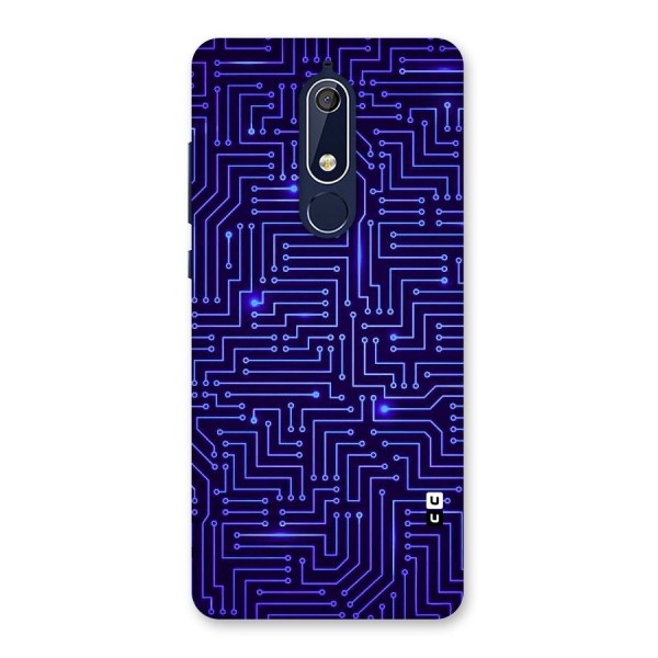 Dotting Lines Back Case for Nokia 5.1