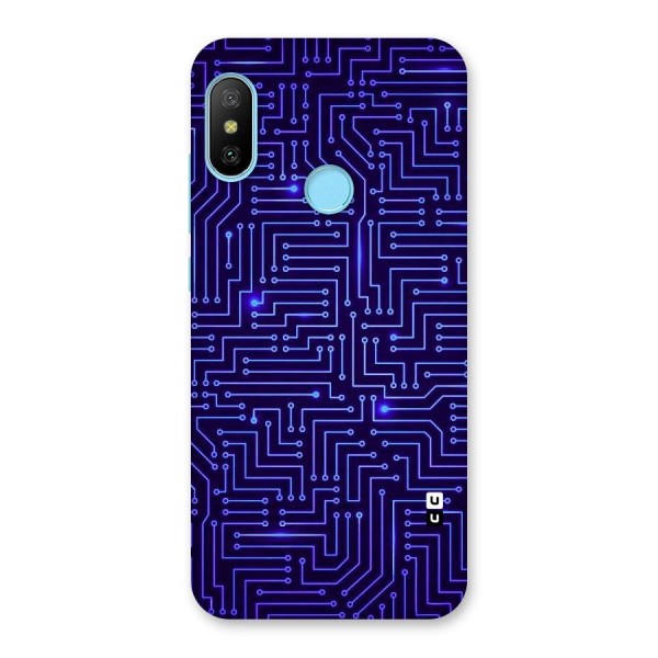 Dotting Lines Back Case for Redmi 6 Pro