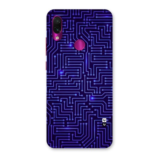 Dotting Lines Back Case for Redmi Note 7 Pro