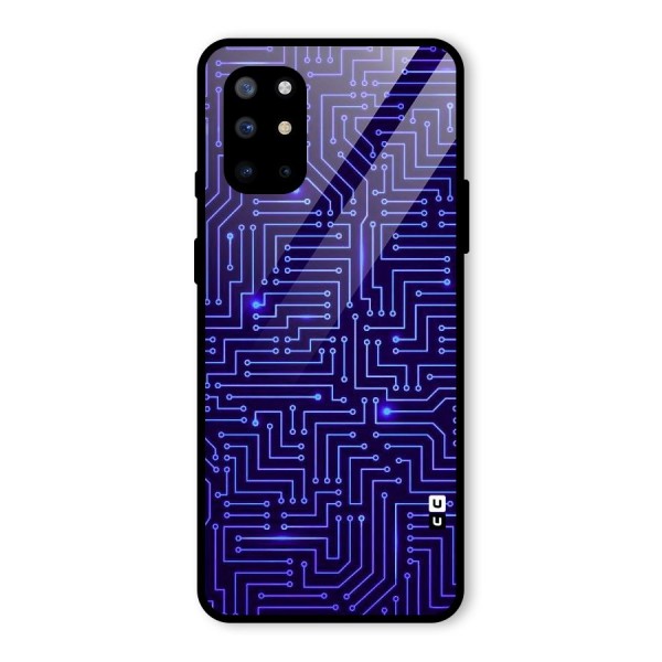 Dotting Lines Glass Back Case for OnePlus 8T