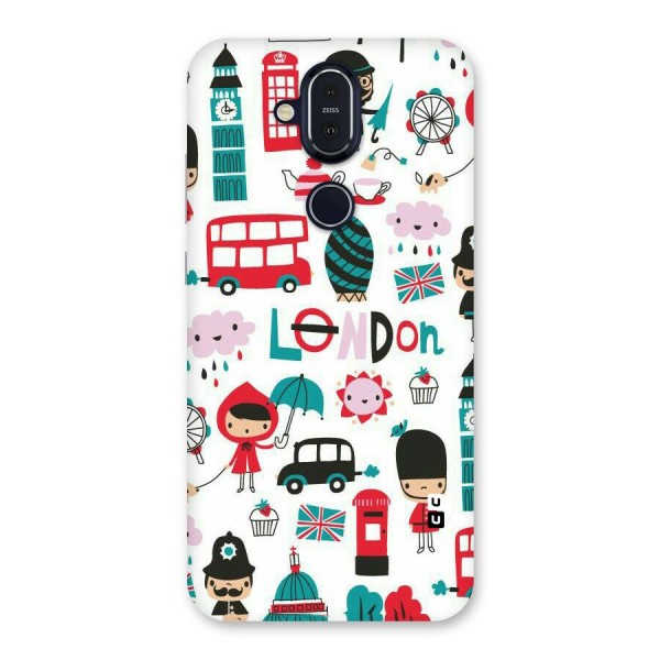 Double Decker Back Case for Nokia 8.1