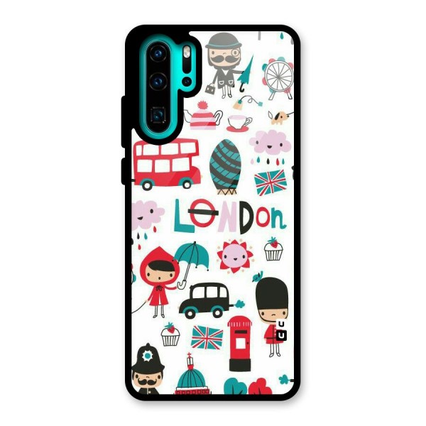 Double Decker Glass Back Case for Huawei P30 Pro