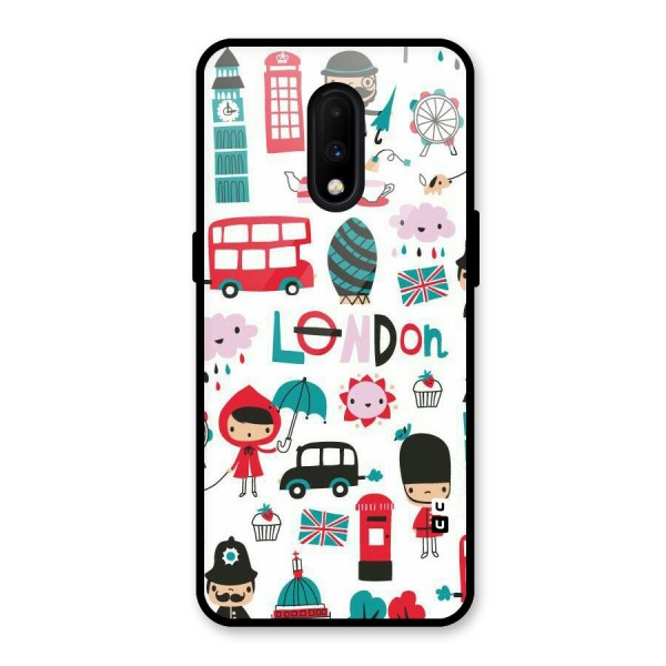 Double Decker Glass Back Case for OnePlus 7