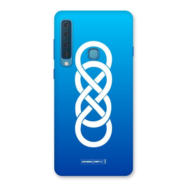 Double Infinity Blue Back Case for Galaxy A9 (2018)