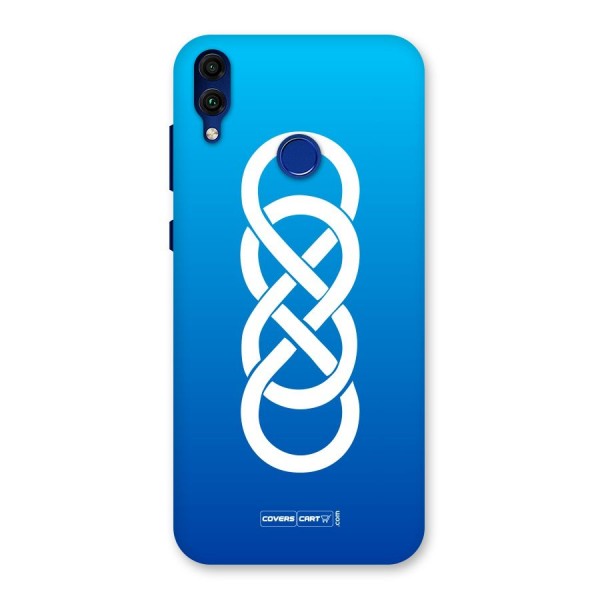 Double Infinity Blue Back Case for Honor 8C