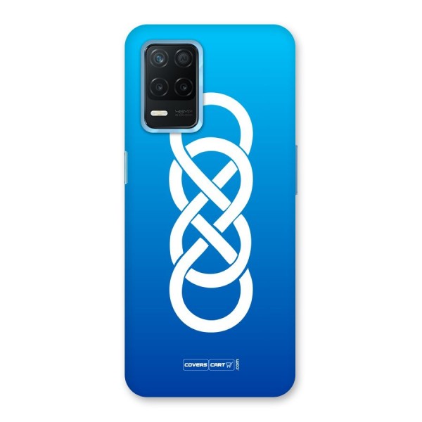 Double Infinity Blue Back Case for Realme 8s 5G