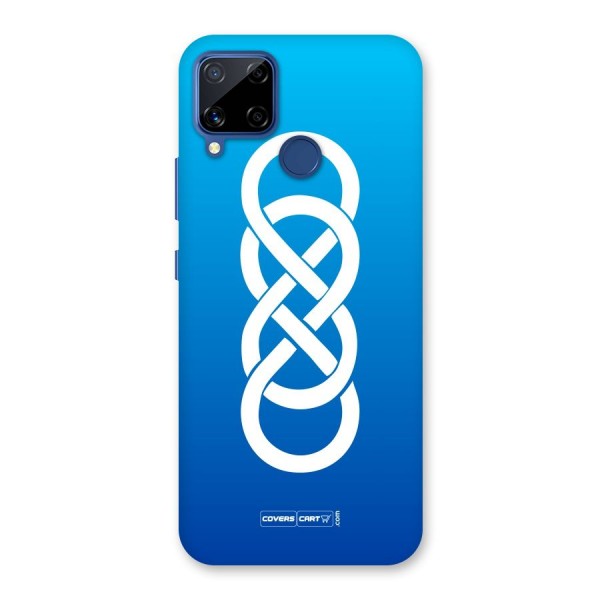 Double Infinity Blue Back Case for Realme C12