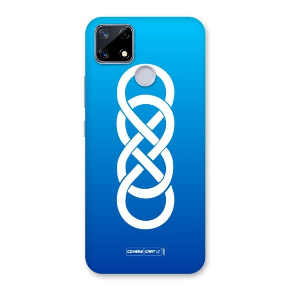 Double Infinity Blue Back Case for Realme Narzo 20