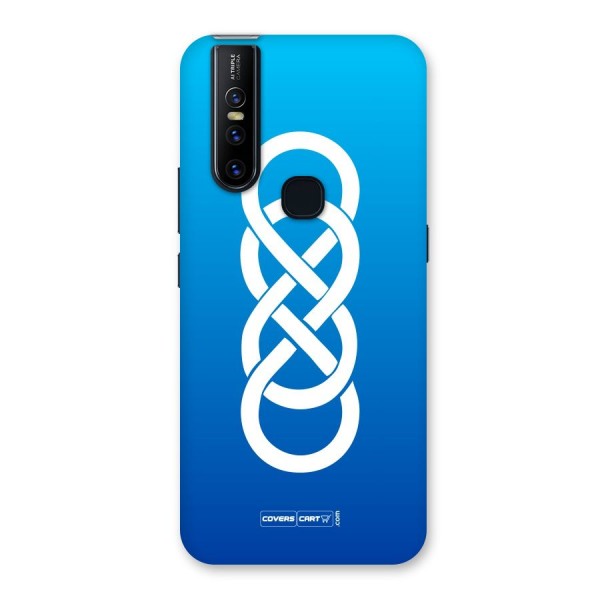 Double Infinity Blue Back Case for Vivo V15