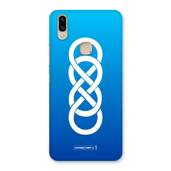 Double Infinity Blue Back Case for Vivo V9