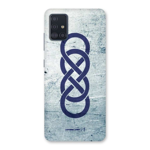 Double Infinity Rough Back Case for Galaxy A51