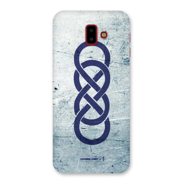 Double Infinity Rough Back Case for Galaxy J6 Plus