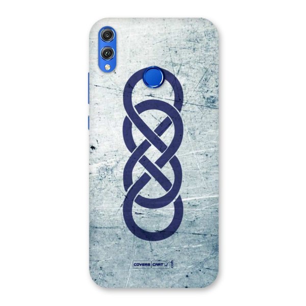 Double Infinity Rough Back Case for Honor 8X