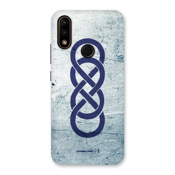 Double Infinity Rough Back Case for Lenovo A6 Note