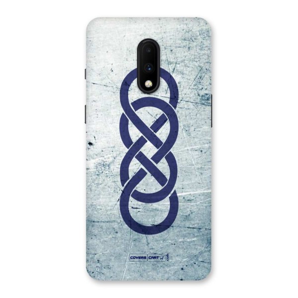 Double Infinity Rough Back Case for OnePlus 7