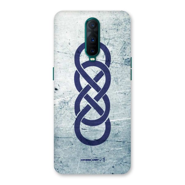 Double Infinity Rough Back Case for Oppo R17 Pro