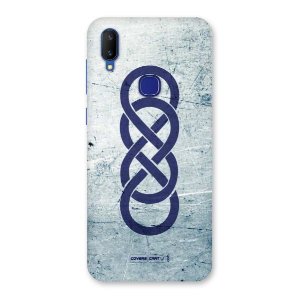 Double Infinity Rough Back Case for Vivo V11