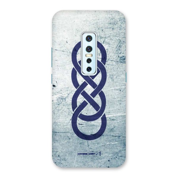 Double Infinity Rough Back Case for Vivo V17 Pro