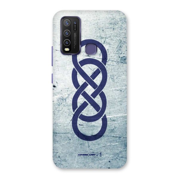 Double Infinity Rough Back Case for Vivo Y30