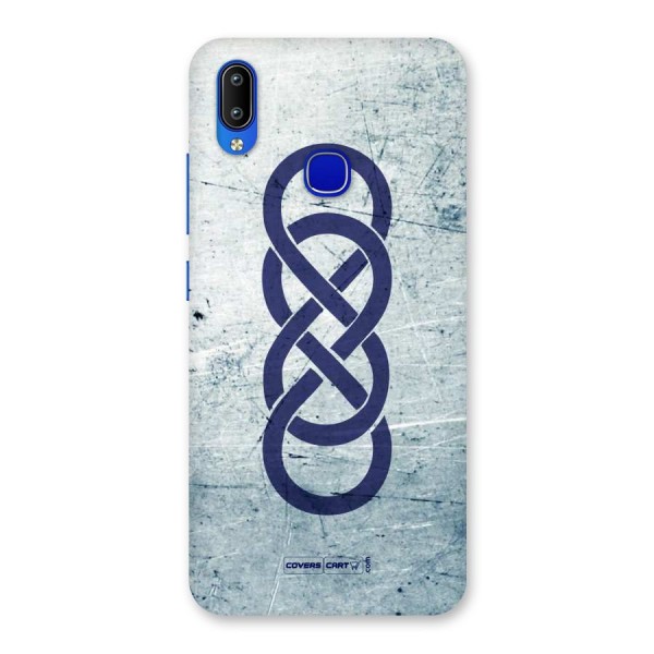 Double Infinity Rough Back Case for Vivo Y91