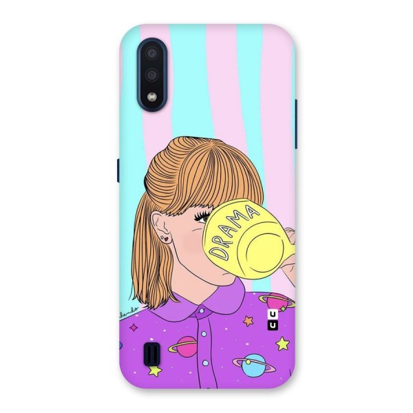 Drama Cup Back Case for Galaxy M01