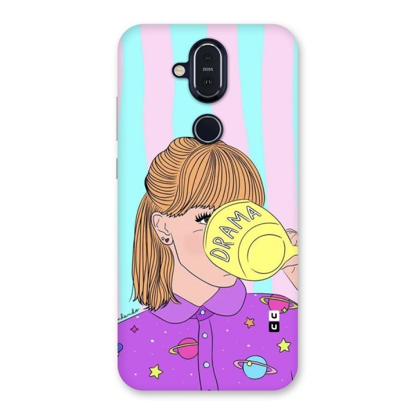 Drama Cup Back Case for Nokia 8.1