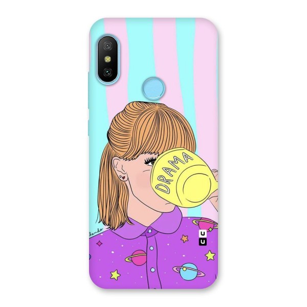 Drama Cup Back Case for Redmi 6 Pro