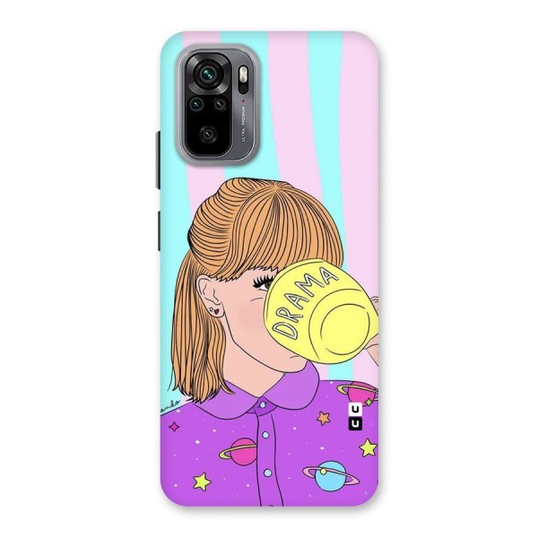 Drama Cup Back Case for Redmi Note 10