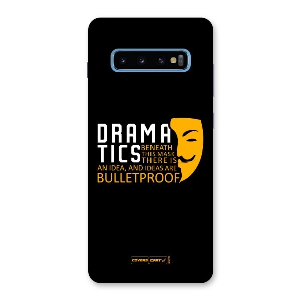 Dramatics Back Case for Galaxy S10 Plus