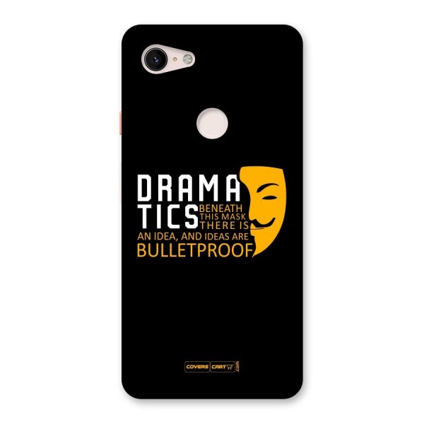 Dramatics Back Case for Google Pixel 3 XL