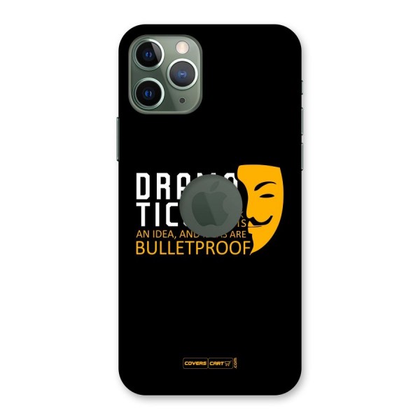 Dramatics Back Case for iPhone 11 Pro Logo  Cut