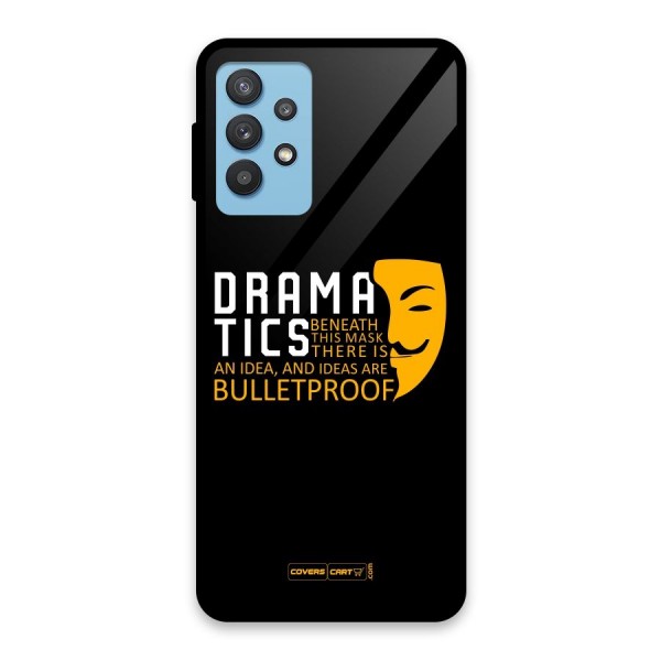 Dramatics Glass Back Case for Galaxy M32 5G